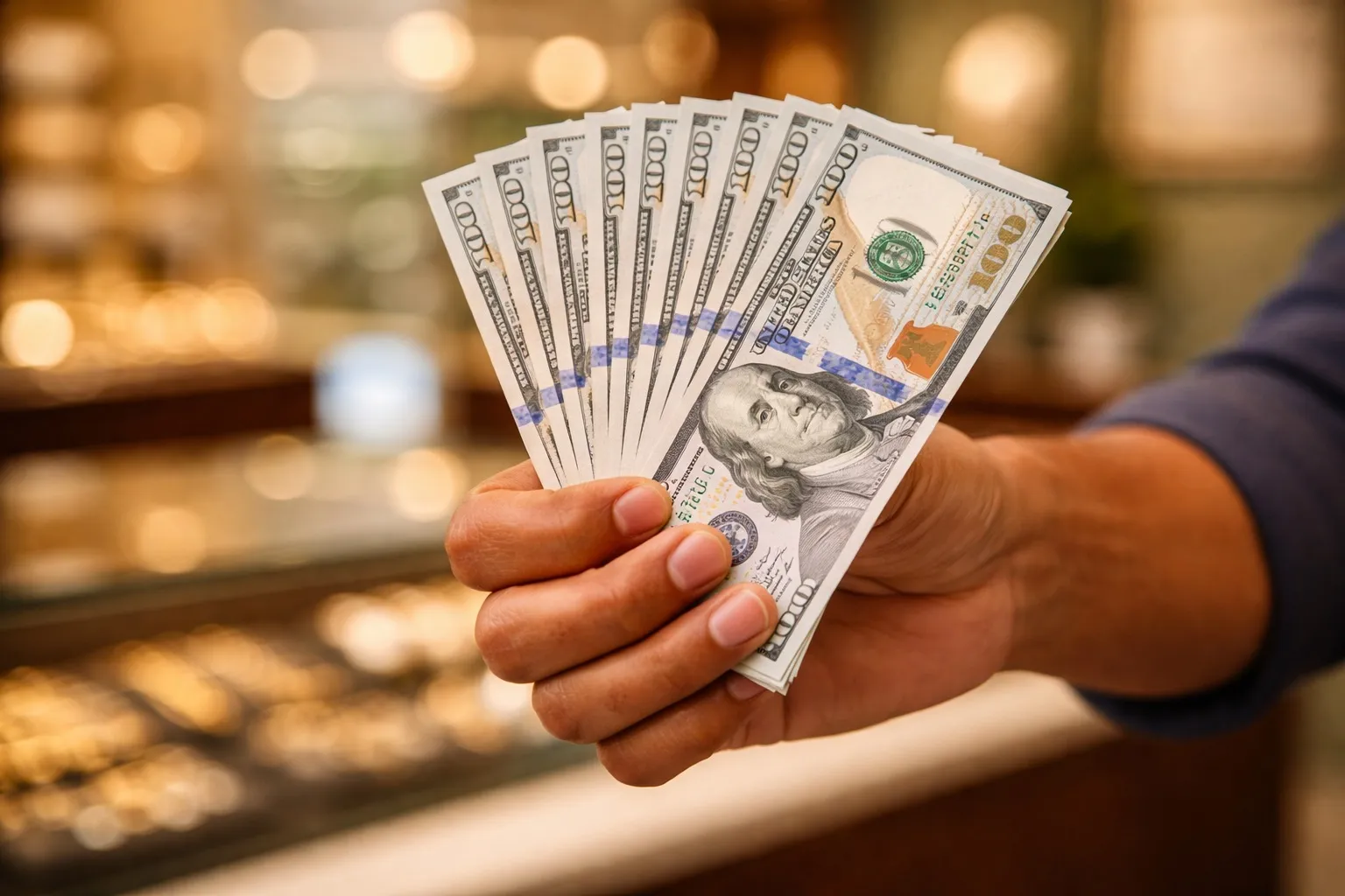 Walk out with cash in hand from Cash 4 Gold Trading Post